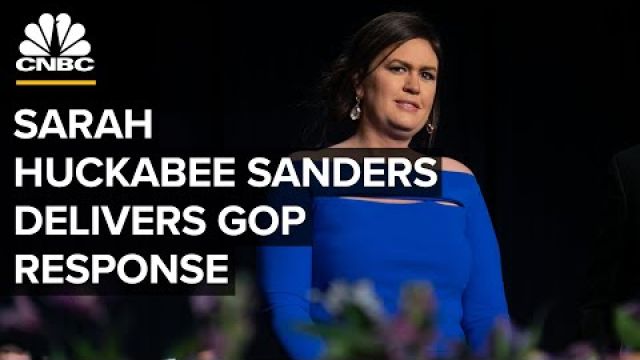Sarah Huckabee Sanders delivers Republican response to State of the Union address — 2/7/23